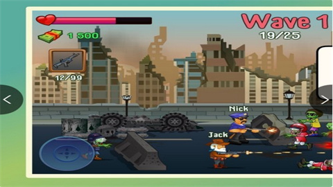 两个家伙和僵尸2(两人游戏)