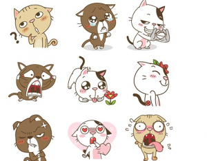 小爪派对动态QQ表情包 完整版