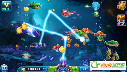 捕鱼达人3武器对比 火炮闪电炮与泡泡阵