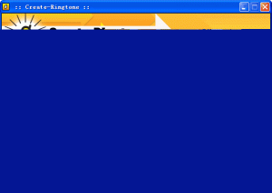 Create Ringtone(定制铃声)