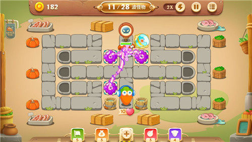 守卫萝卜3冒险模式集市第7关如何打 集市第7关金萝卜通关攻略