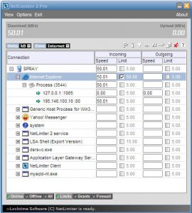 程序网络带宽占用限制软件