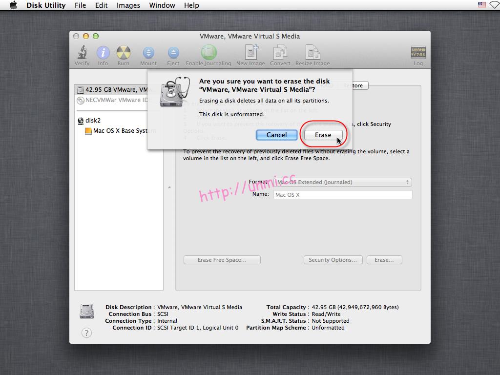 VMware 9 安装 Mac OS X 10.8 Mountain Lion 图文课程