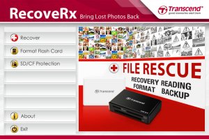 内存卡修复兼数据恢复工具(RecoveRx)v2.0 绿