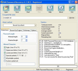 RAR Password Cracker正式版