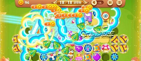 守卫萝卜3游乐场第32关金萝卜通关攻略图文一览