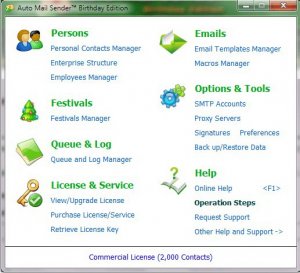 Auto Mail Sender Birthday Edition自动生日祝福和