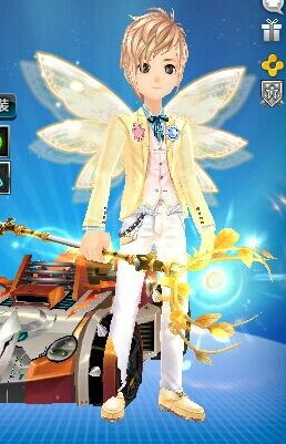 QQ飞车十一冷兔豪华大礼包获得办法 金叶羽方手杖流光金羽赏析