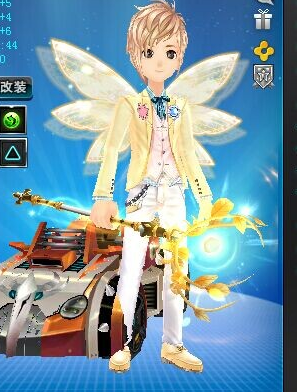 QQ飞车十一冷兔豪华大礼包获得办法 金叶羽方手杖流光金羽赏析