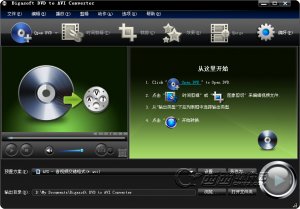 DVD转换AVI视频(Bigasoft DVD to AVI Converter)