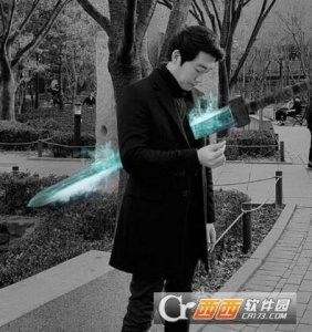 鬼怪男主身上的剑图片素材