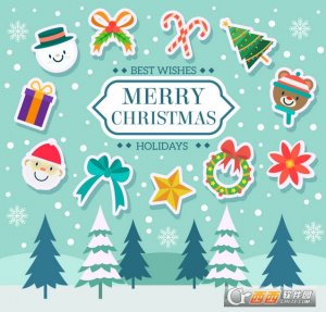 2016圣诞节海报素材下载