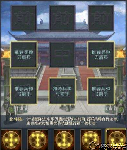 汉王纷争阵型成效介绍 汉王纷争阵型兵种编队攻略大全