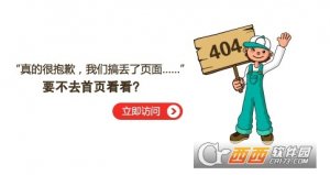 网站访问404页面模板