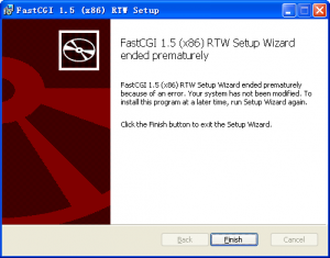 FastCGI Extension1.5 for iis 5.1/6.0 (x86)