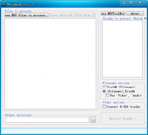 视频批量处置工具(MKVCleaver)