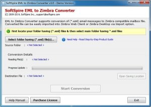 EML转换成Zimbra(SoftSpire EML to Zimbra Converter)