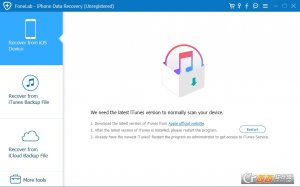 iphone数据恢复Aiseesoft FoneLab iPhone Data Recovery