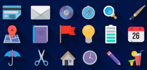 AE模版：MG平面图标动画合集包